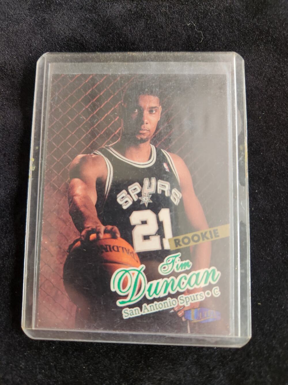 1997-98 Fleer Ultra Tim Duncan #131 RC Rookie Spurs Wake Forest